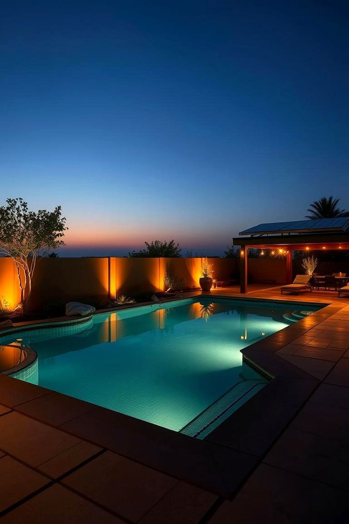 Solar Powered Pool Lighting - 22 Pool Lighting Ideas