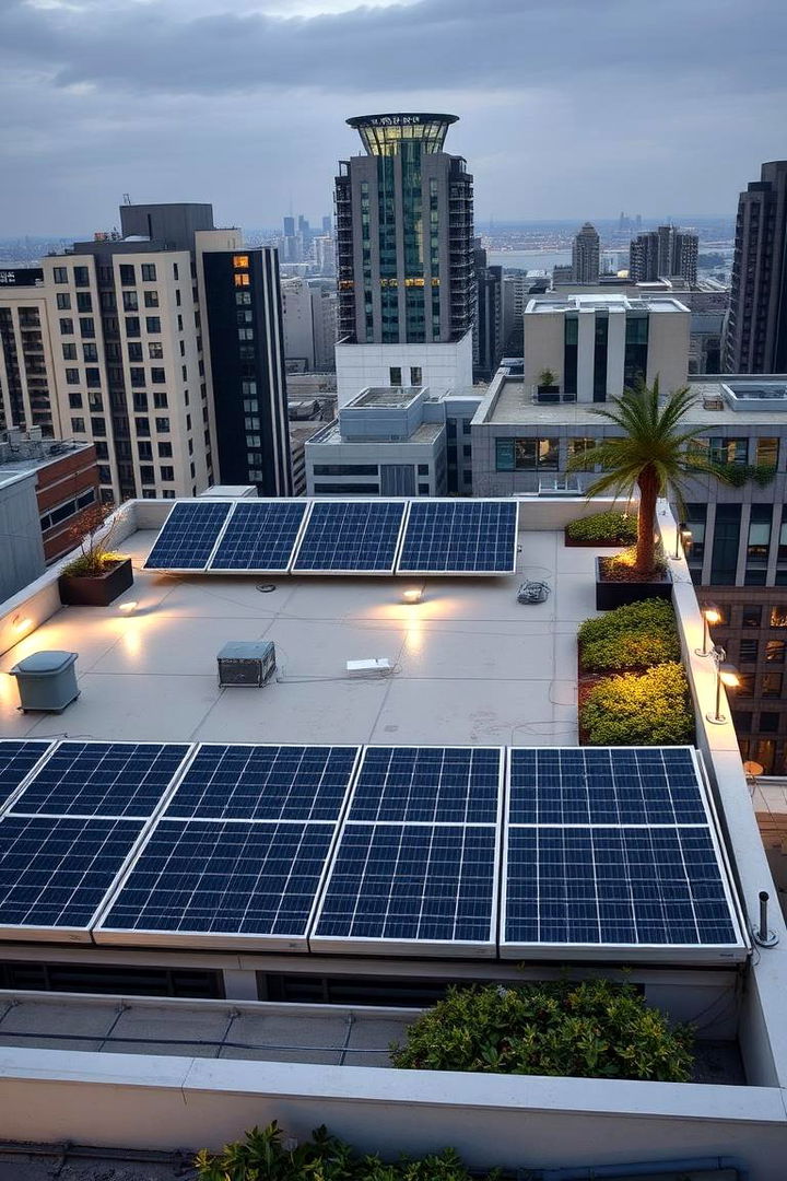 Solar Powered Sustainable Roof - 22 Residential Rooftop Design Ideas