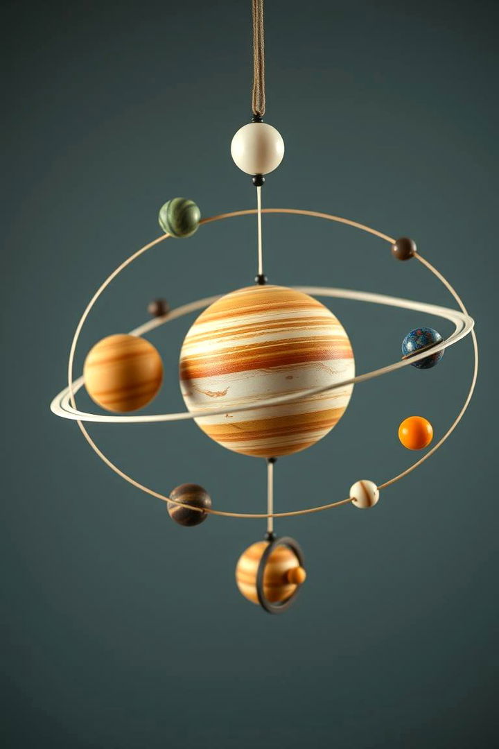 Solar System Mobiles - 22 Space-themed Room Ideas