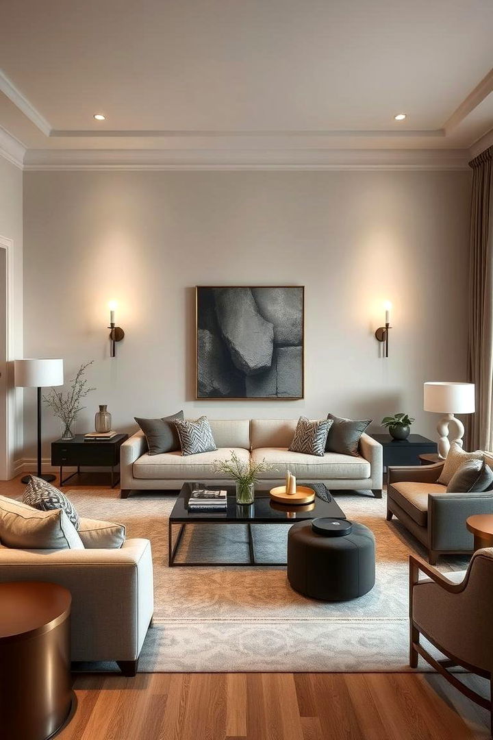 Solemn Statement Piece Overpowering - 22 Awkward Living Room Layout Ideas