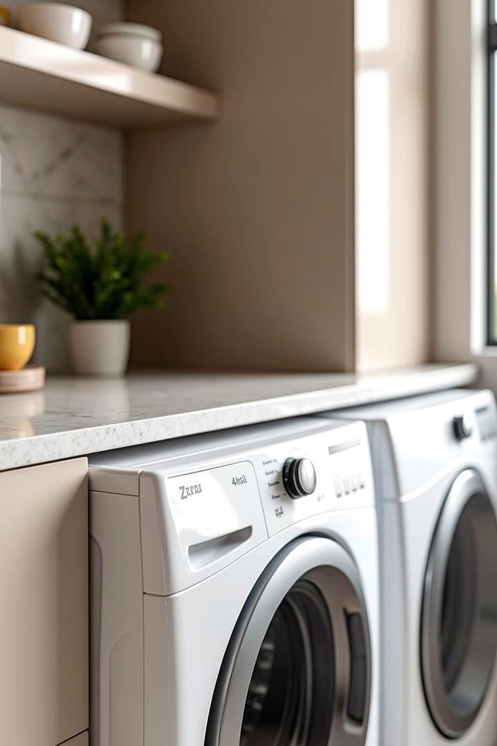 Solid Surface Innovation - 22 Laundry Room Countertop Ideas