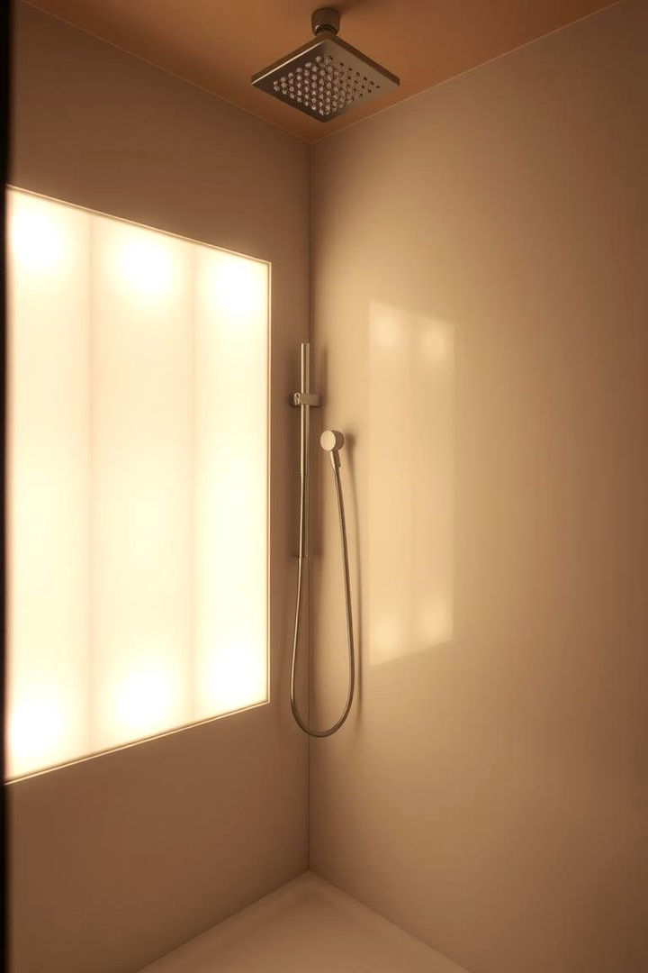 Soothing Ambient Light Panels - 22 Shower Lighting Ideas