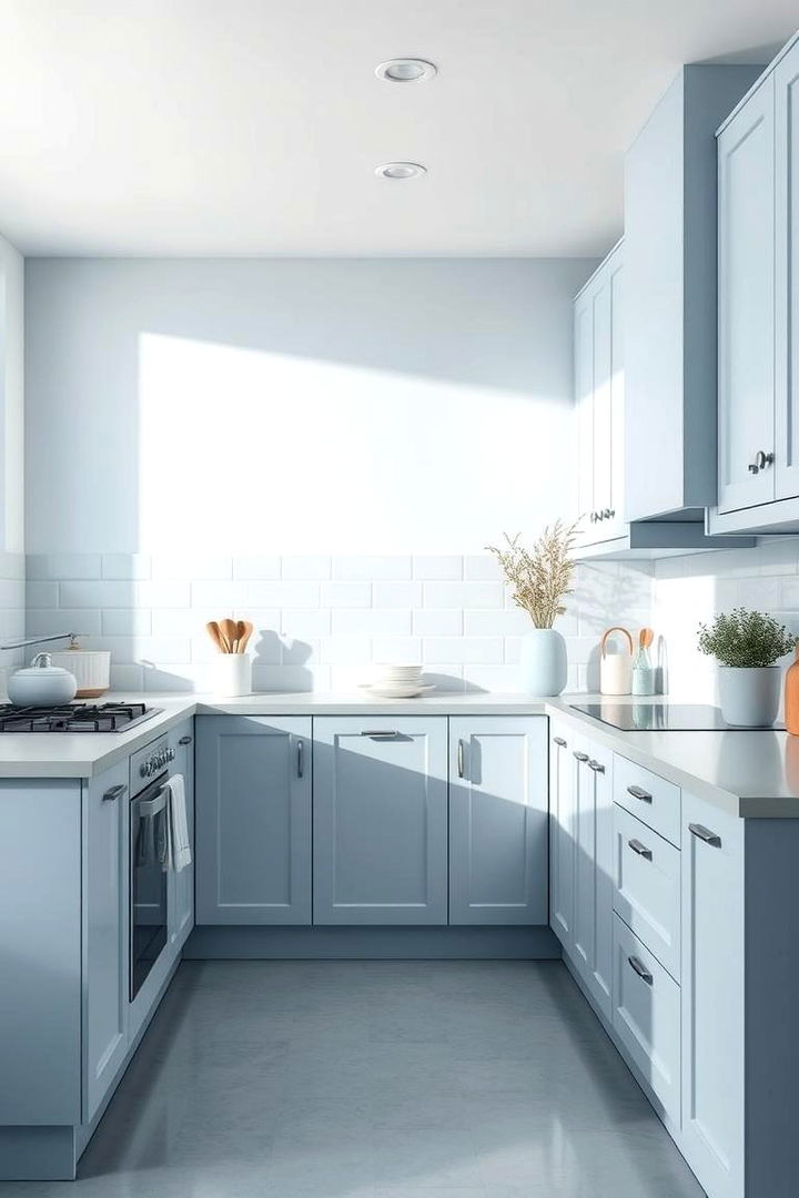 Soothing Blue Hues - 22 Kitchen Color Ideas