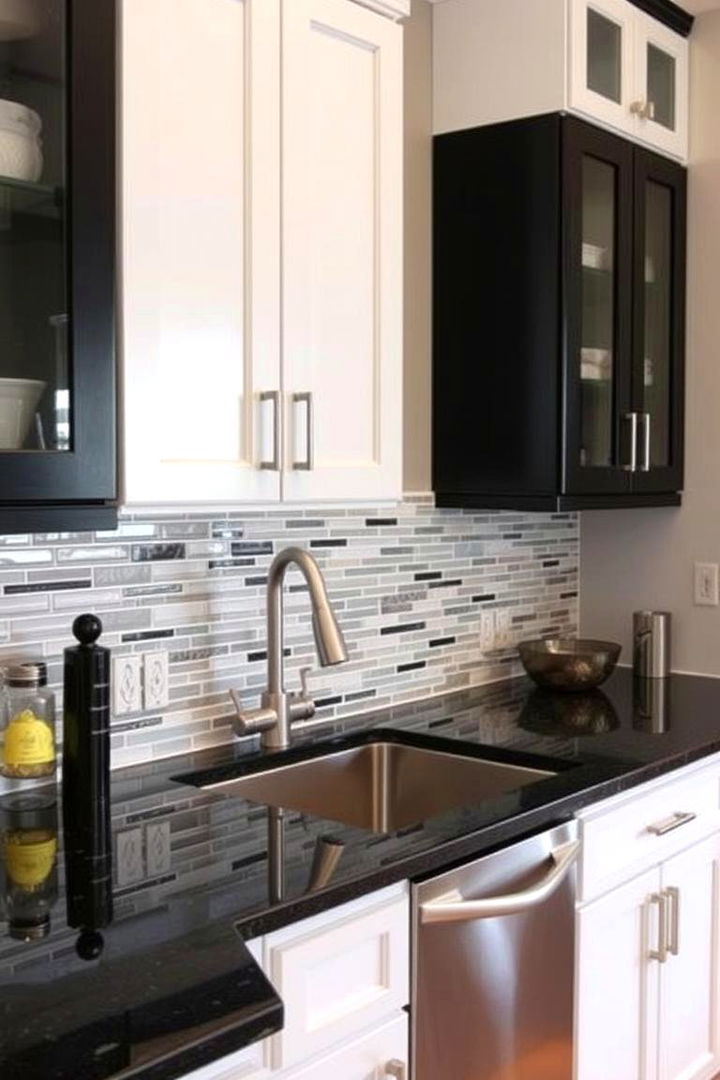 Sophisticated Backsplash Pairings - 22 Black Granite Countertops Kitchen Ideas