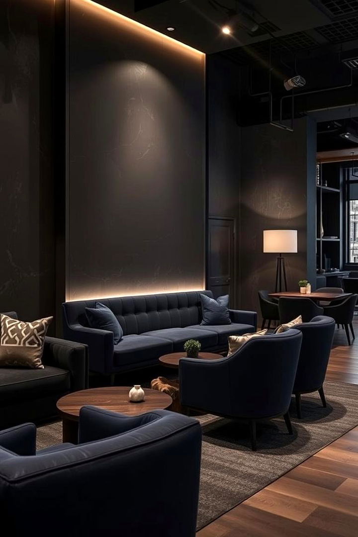 Sophisticated Charcoal Depth - 22 Designer-approved Colors That Go With Navy Blue