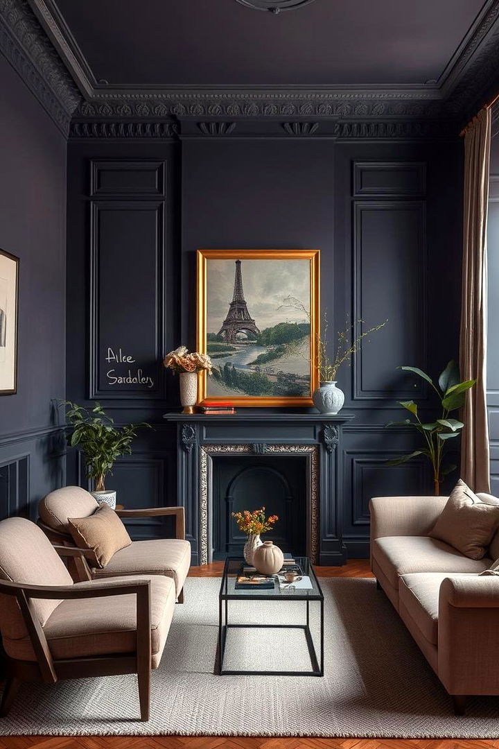 Sophisticated Color Palettes for a Harmonious Ambience - 22 Parisian-style Living Room Ideas