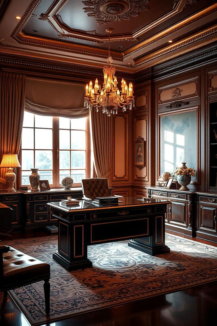 Sophisticated Details for Luxe Appeal - 22 Desk in Front of Window Ideas
