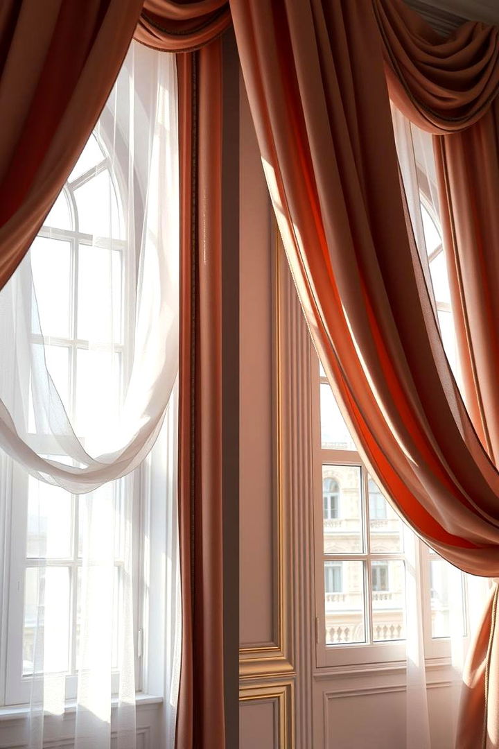 Sophisticated Drapery and Textiles - 22 Royal Living Room Design Ideas