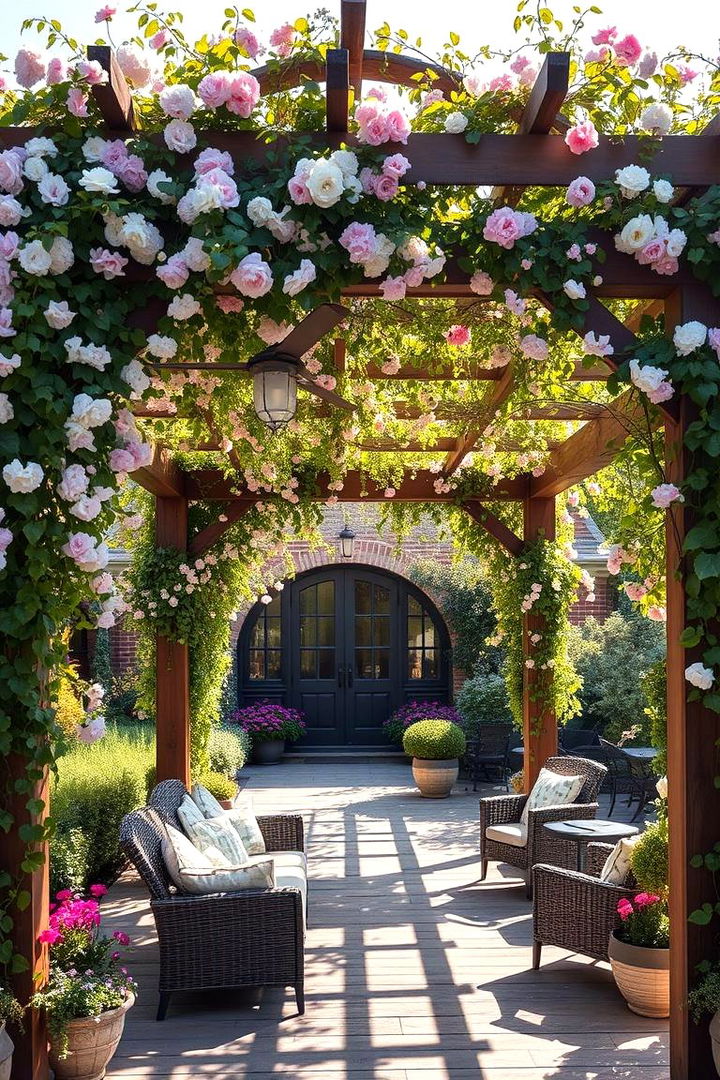 Sophisticated English Garden Pergola - 22 English Garden Ideas