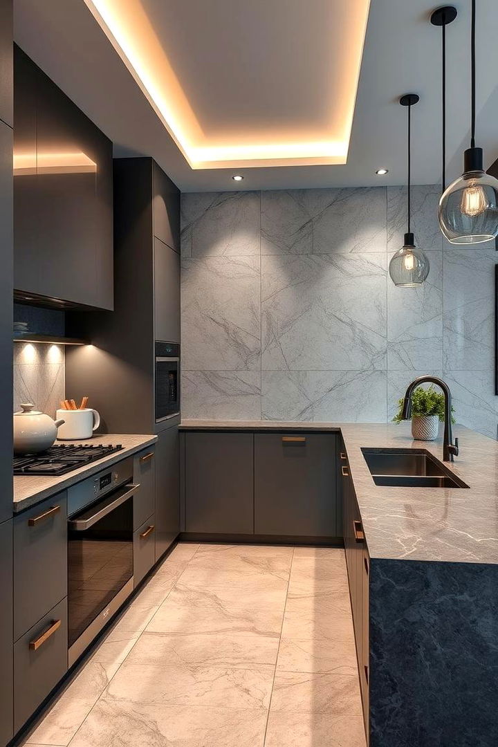 Sophisticated Gray Countertops - 22 Gray Kitchens