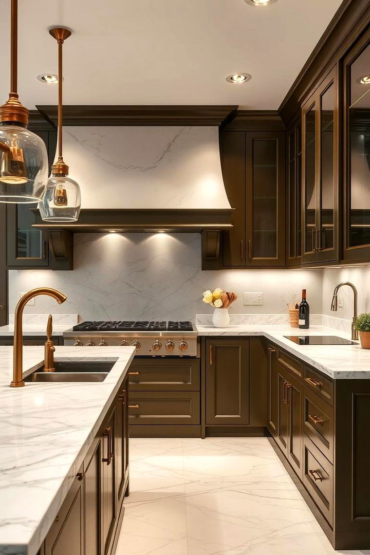 Sophisticated Olive Finishes - 22 Olive Green Kitchens