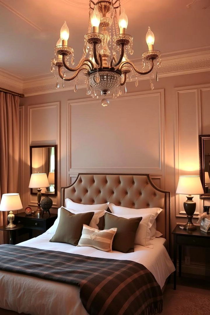 Sophisticated Parisian Lighting - 22 Paris-themed Bedroom Ideas