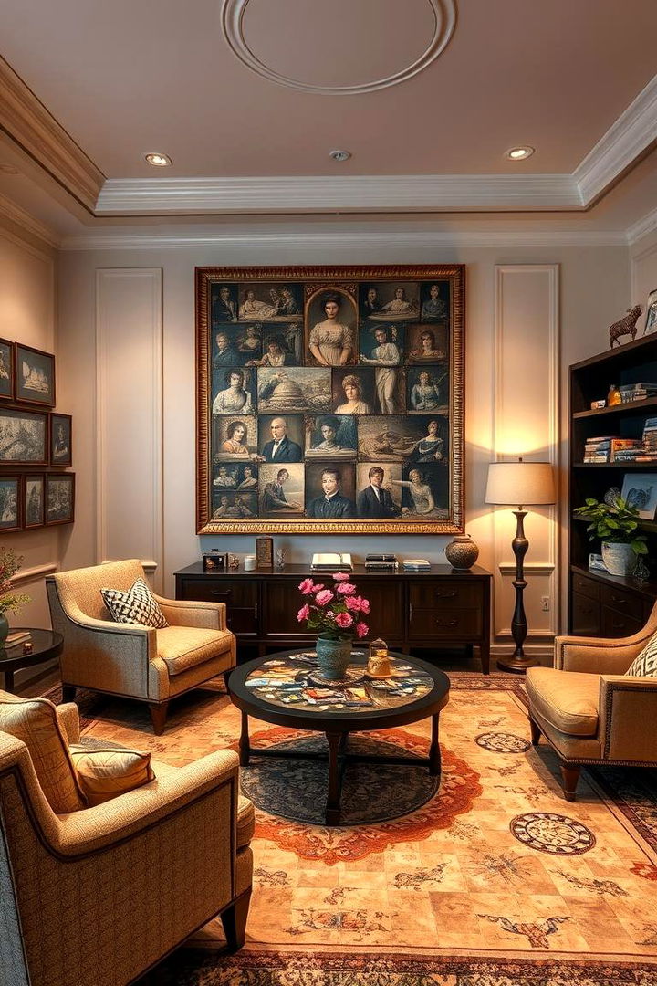 Sophisticated Puzzle Room - 22 Luxury Game Room Ideas