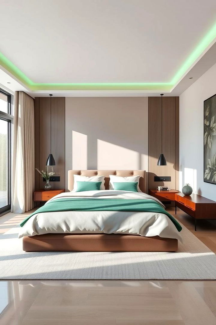 Sophisticated Shade Blend - 22 Jade Green Bedroom Ideas