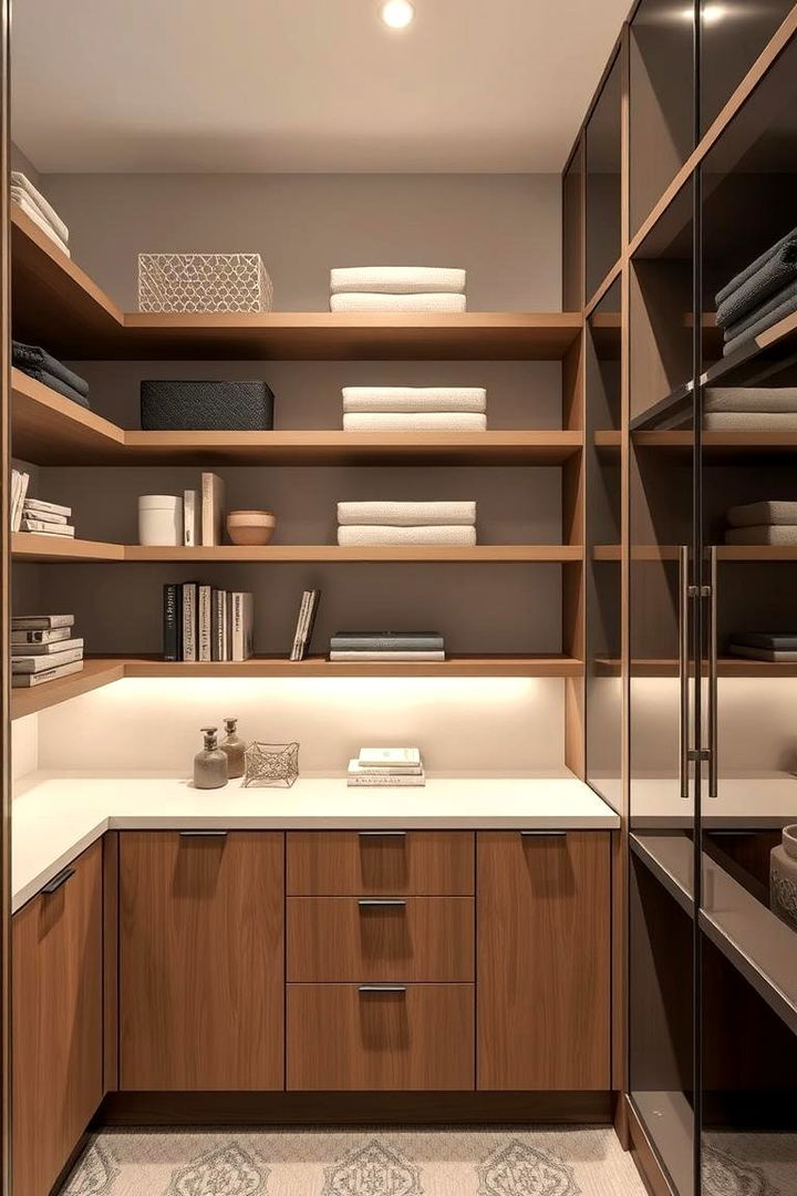Sophisticated Storage Solutions - 22 Glam Living Room Ideas