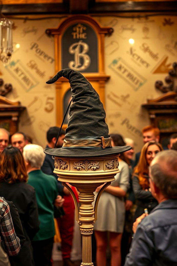 Sorting Hat Ceremony - Magical Harry Potter Wedding Theme Ideas