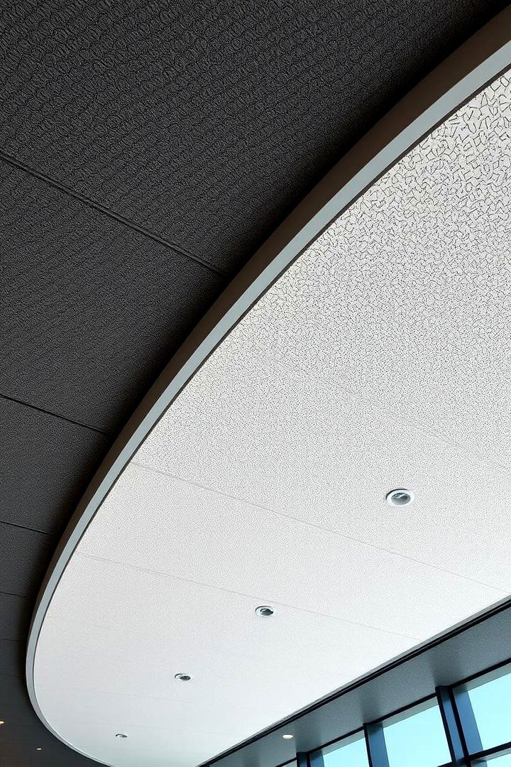 Sound Absorbing Exposed Panels - 22 Exposed Basement Ceiling Ideas
