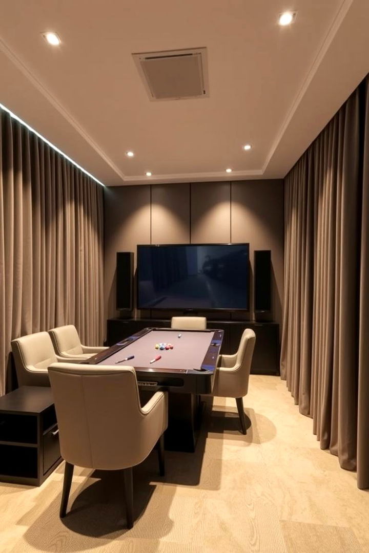 Soundproofing Enhancements - 22 Small Game Room Ideas