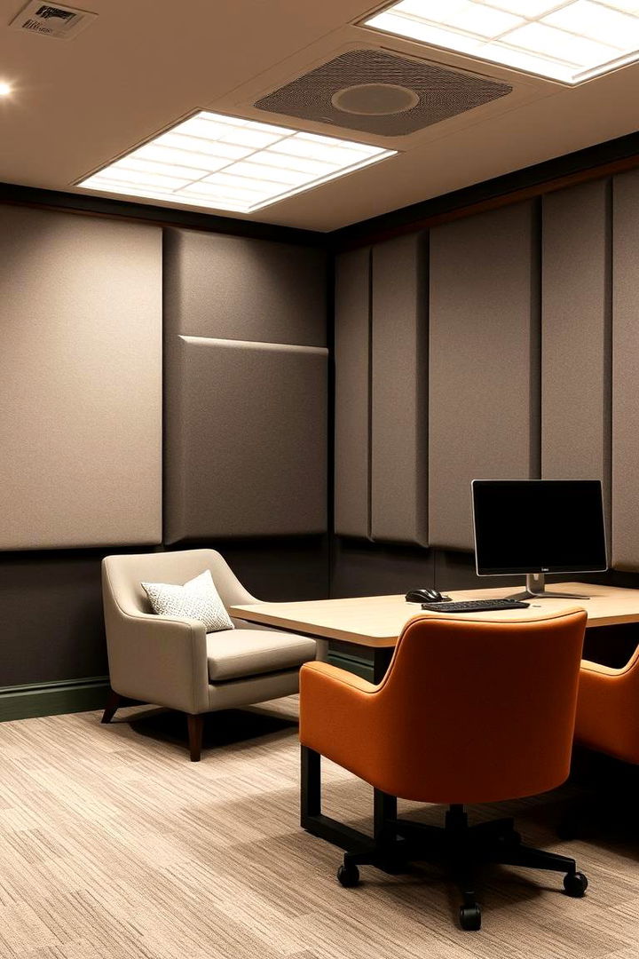 Soundproofing for Focus - 22 Modern Home Office Ideas