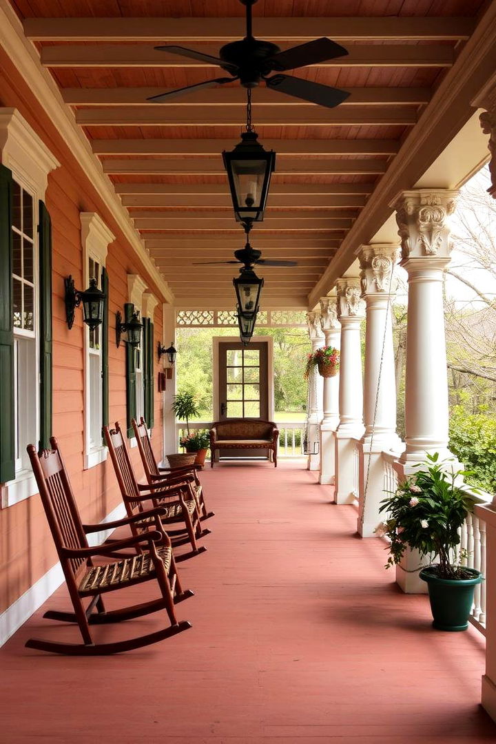 Southern Classic Enclosed Porch - 22 Enclosed Porch Ideas