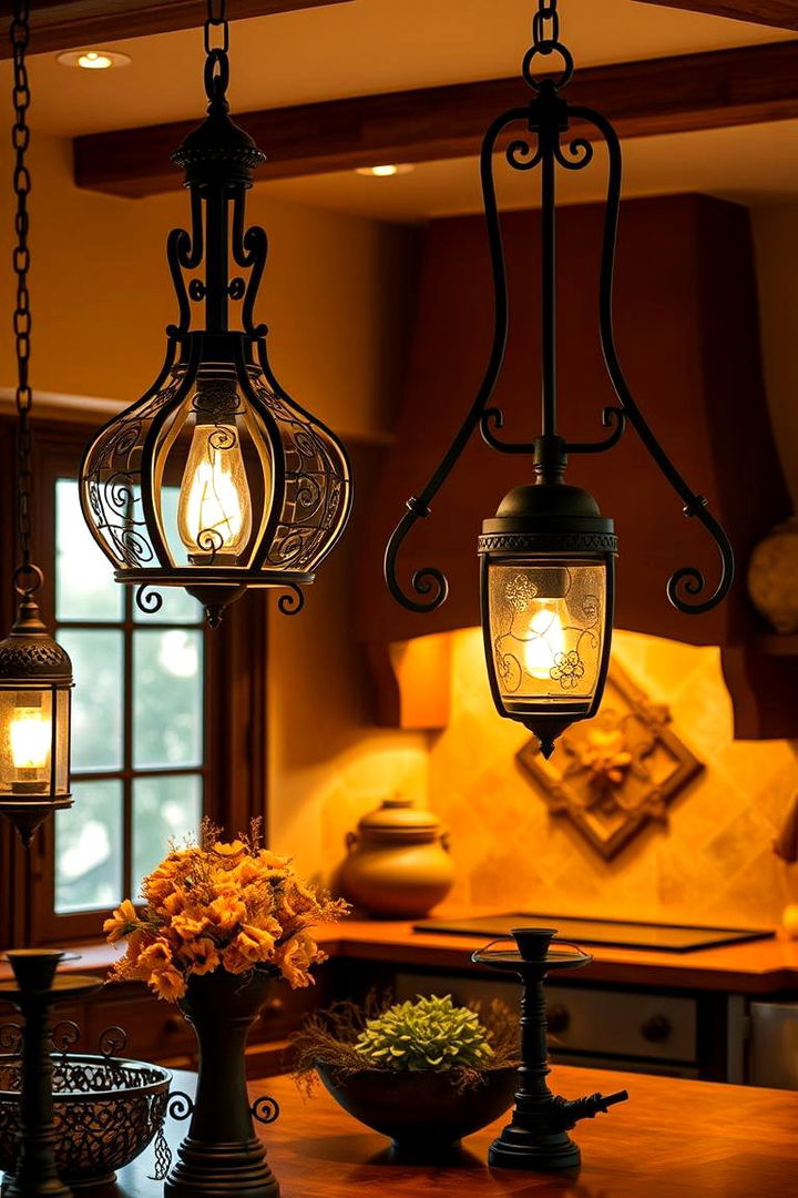 Southwestern Lighting Fixtures - 22 Southwestern Kitchen Ideas