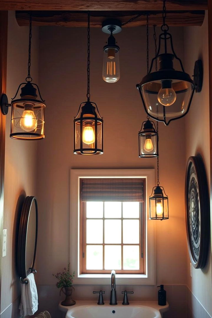 Southwestern Lighting Fixtures - 22 Western Bathroom Ideas