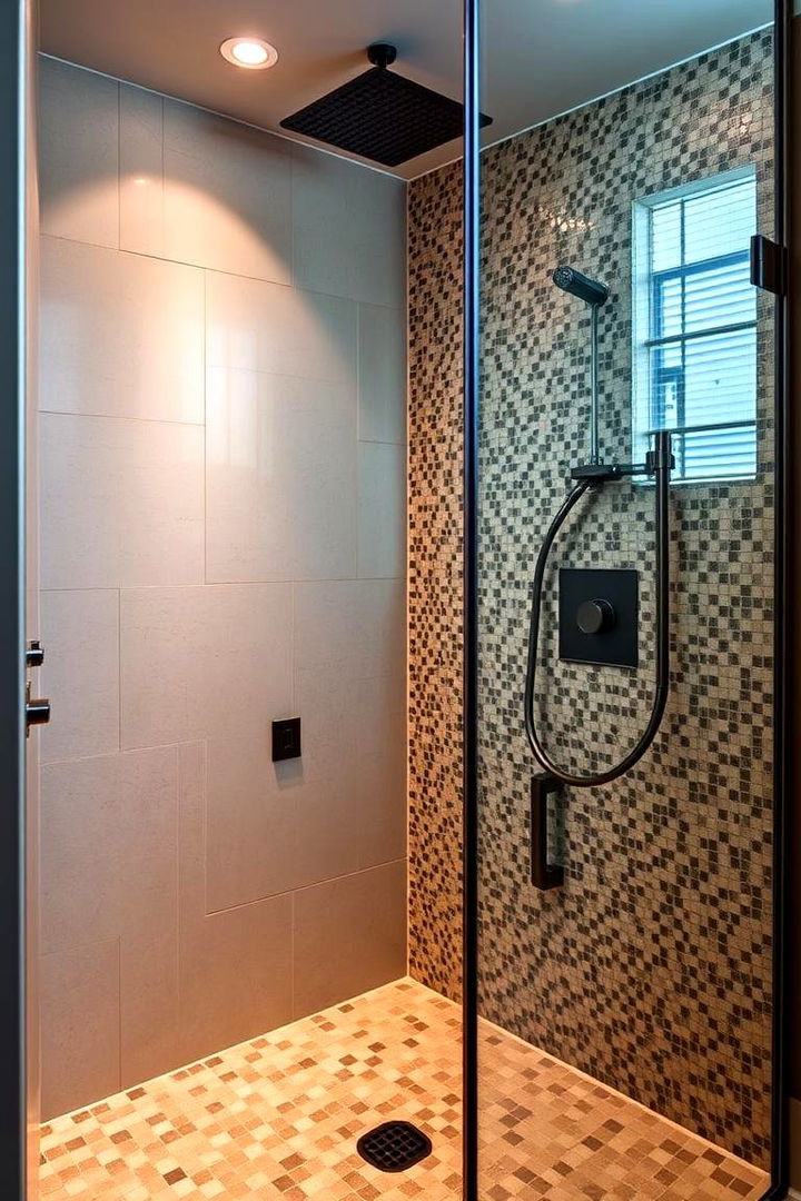 Spa Inspired Mosaic Showers - 22 Bathroom Shower Ideas