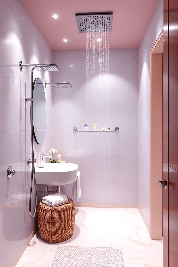 Spa Like Ambience with Soothing Elements - 22 Hall Bathroom Ideas