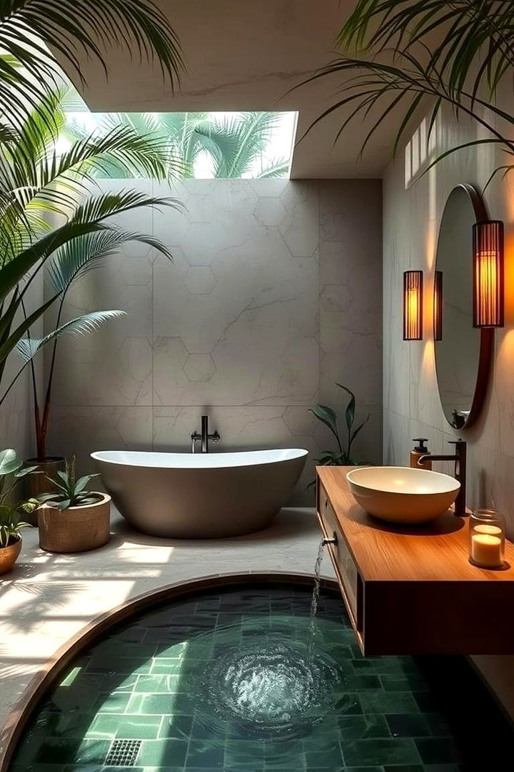 Spa Like Ambient Experiences - 22 Tropical Bathroom Ideas
