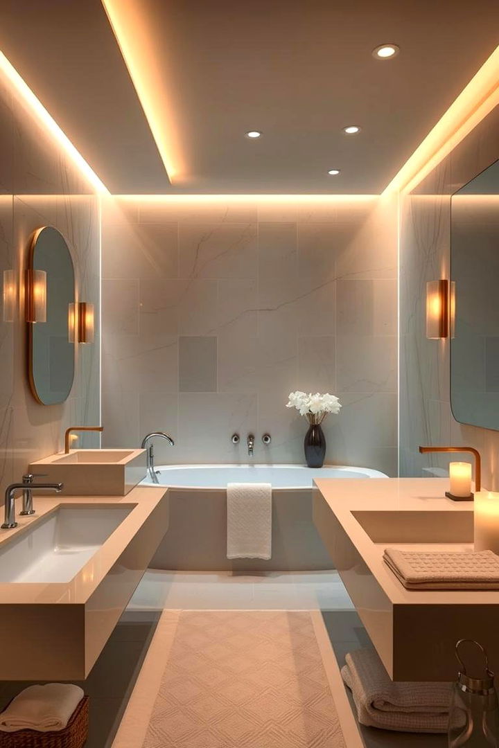 Spa Like Retreat Experience - 22 Large Bathroom Ideas