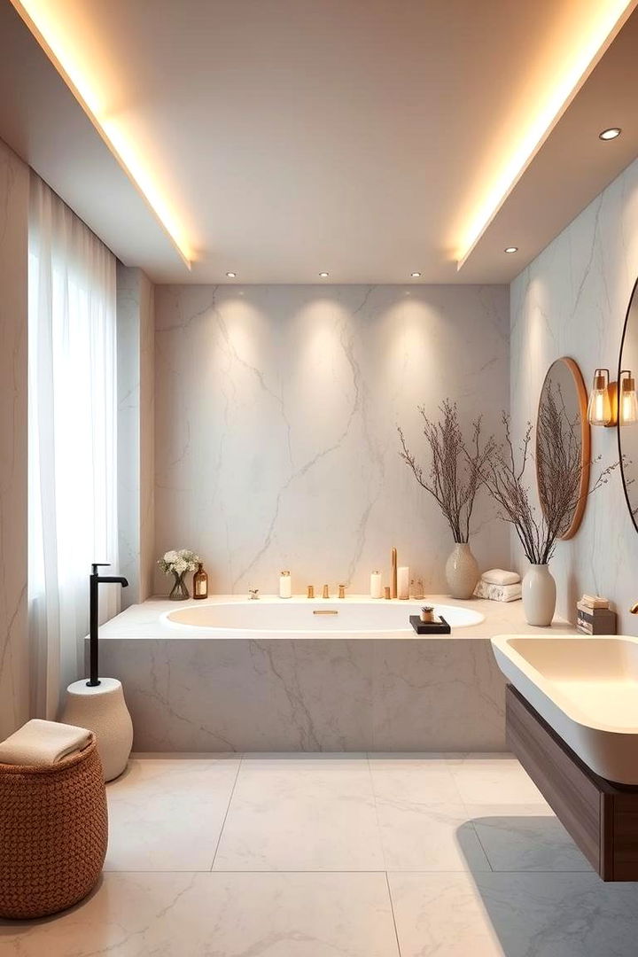 Spa Like Retreat Vibes - 22 Scandinavian Bathroom Ideas
