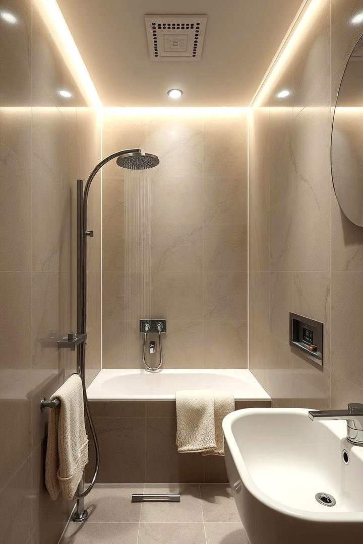 Spa like Features in a Small Space - 22 Apartment Bathroom Ideas