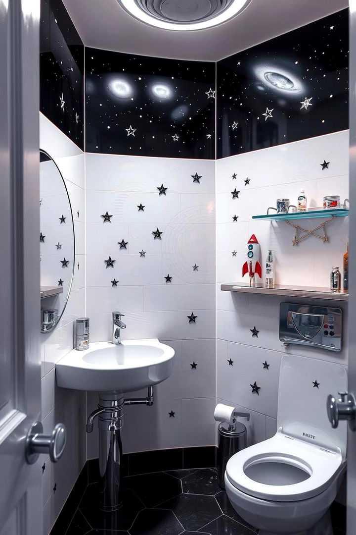 Space Exploration Inspiration - 22 Boy Bathroom Ideas