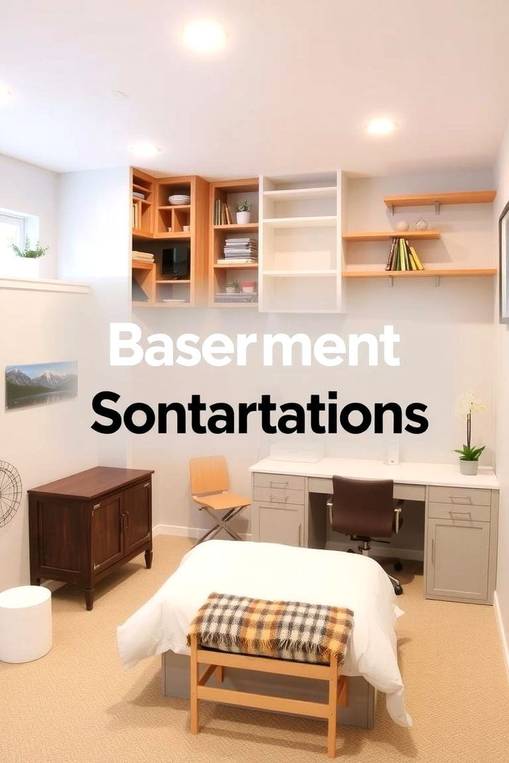 Space Optimization Strategies - 22 Basement Bedroom Ideas