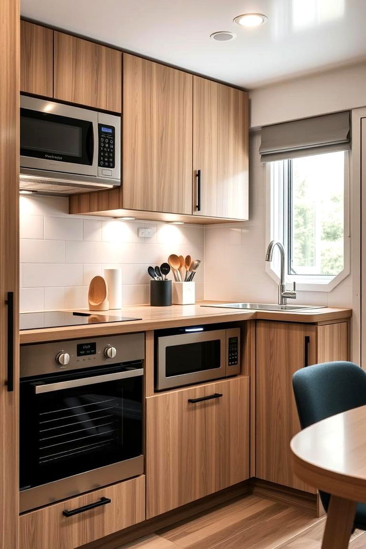 Space Saving Appliances - 22 Townhouse Kitchen Ideas