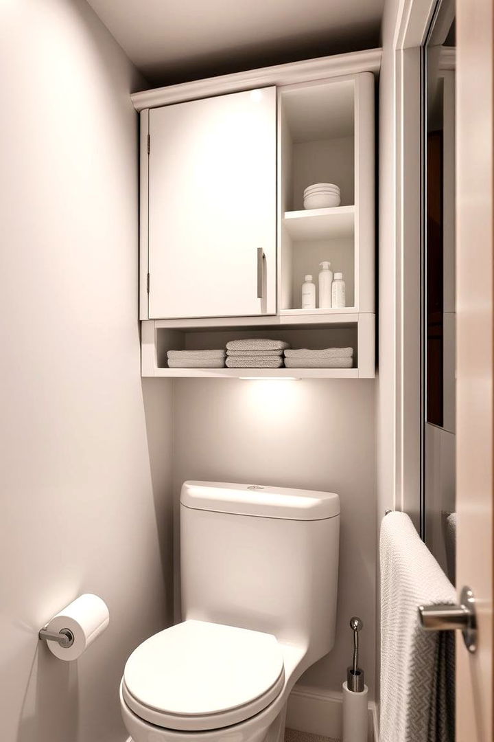 Space Saving Corner Cabinets - 22 Bathroom Cabinet Ideas