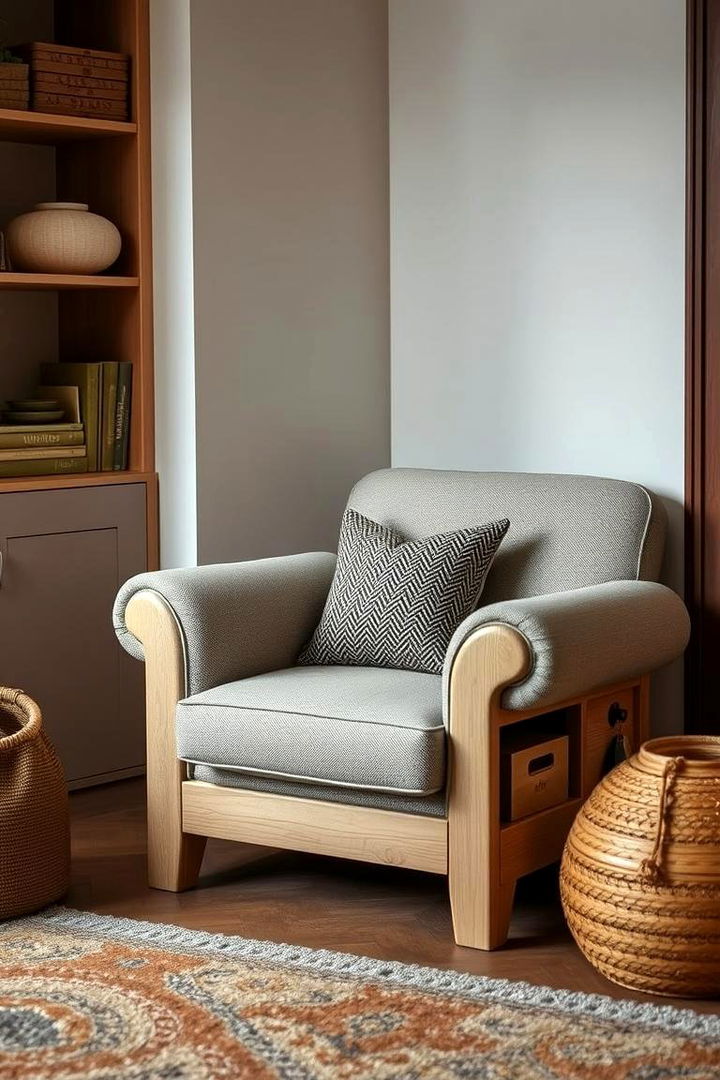 Space Saving Craft Armchairs - 22 Small Craft Room Ideas