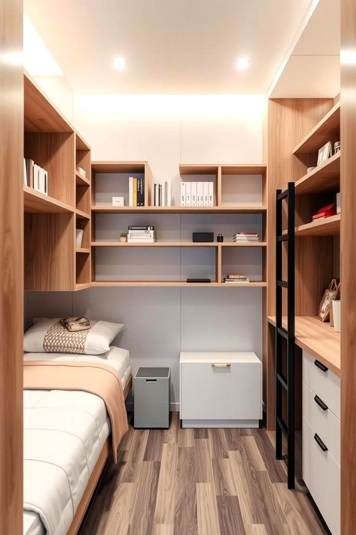 Space Saving Designs - 22 Boys Dorm Room Ideas