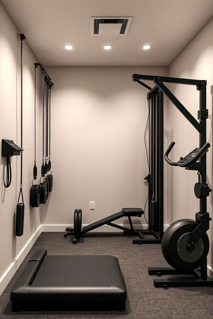 Space Saving Equipment - 22 Home Gym Ideas