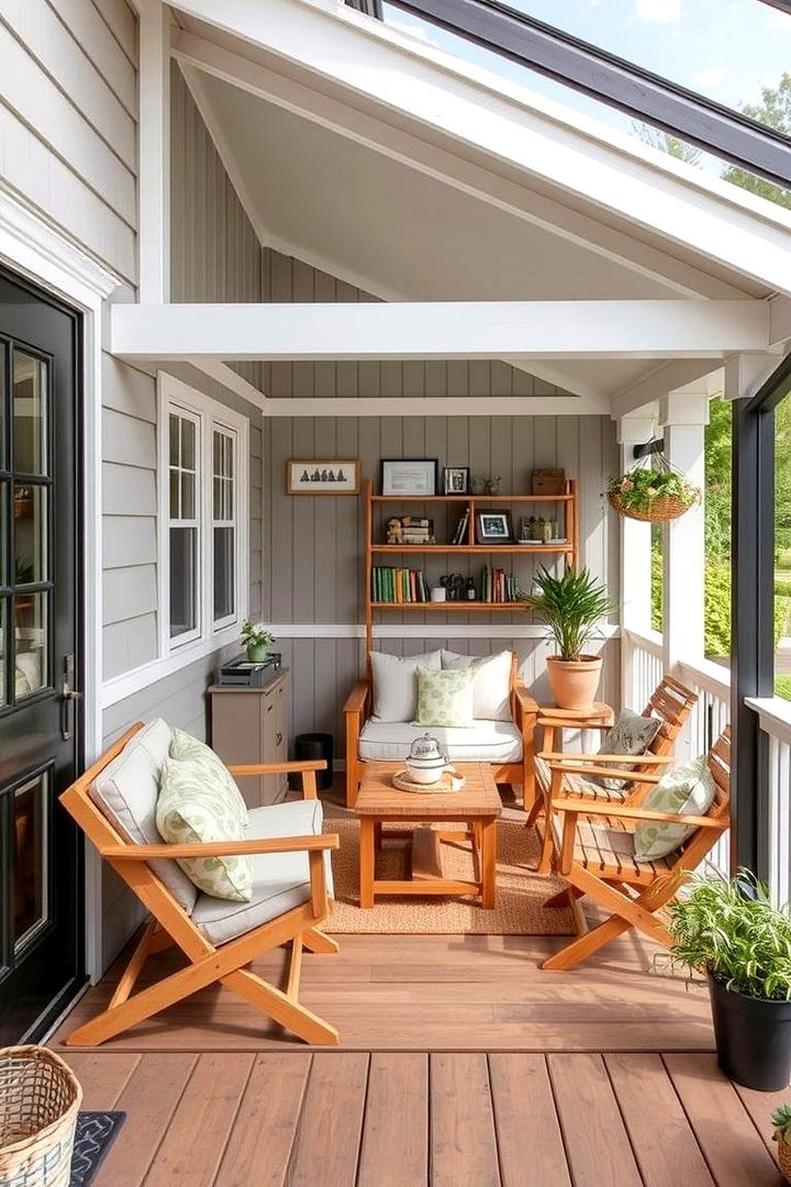 Space Saving Furniture Ideas - 22 Mobile Home Porch Ideas