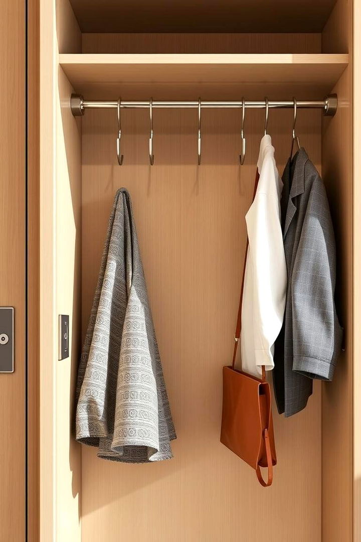 Space Saving Hooks and Hangers - 22 Locker Decor Ideas