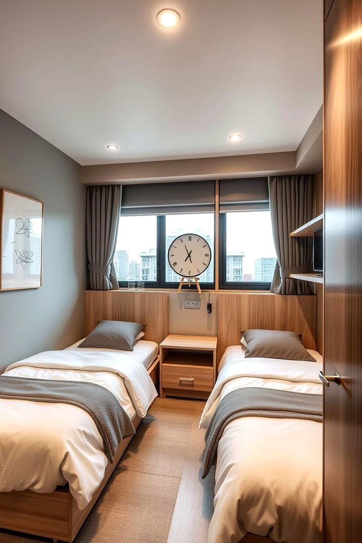 Space Saving Multi functional Furniture - 22 Twin Bedroom Ideas