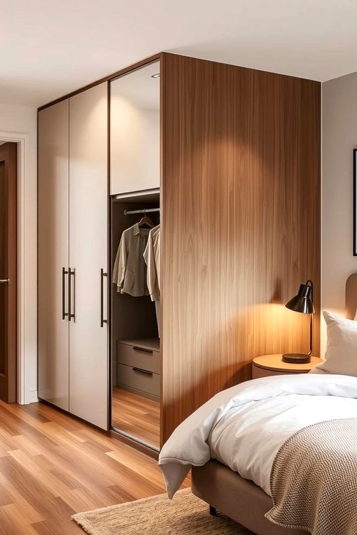 Space Saving Murphy Bed Wardrobe Combo - 22 Murphy Bed Ideas