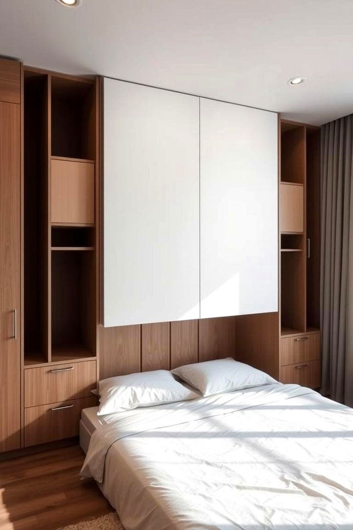Space Saving Murphy Bed - 22 Unique Bed Design Ideas