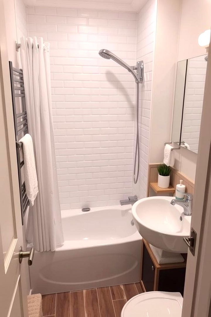 Space Saving Solutions - Tub-Shower Combo Ideas for Space-Efficient Bathrooms