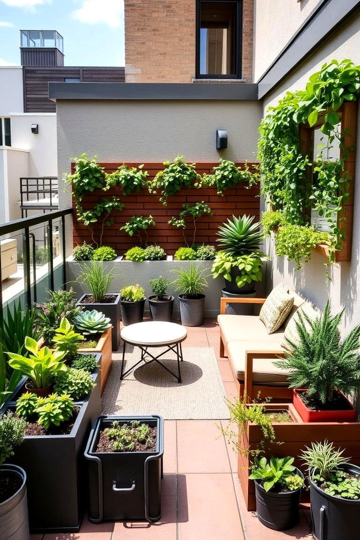 Space Saving Urban Terrace - 22 Terrace Design Ideas