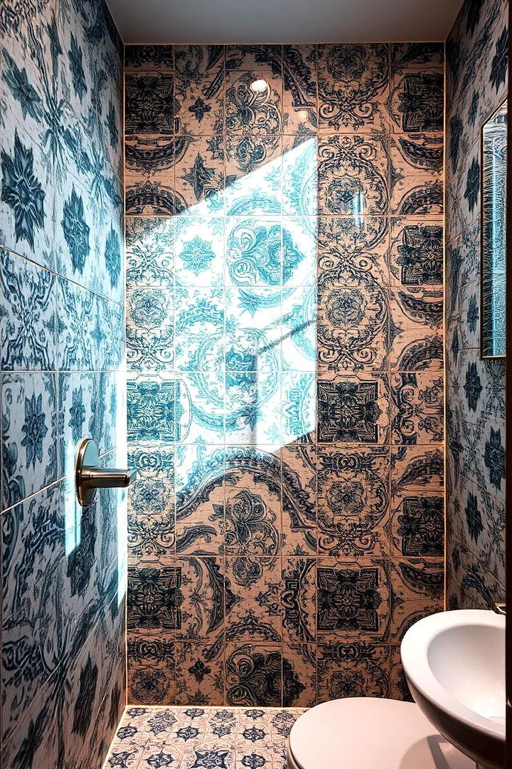 Space Smart Tiles and Patterns - 22 Small Ensuite Design Ideas