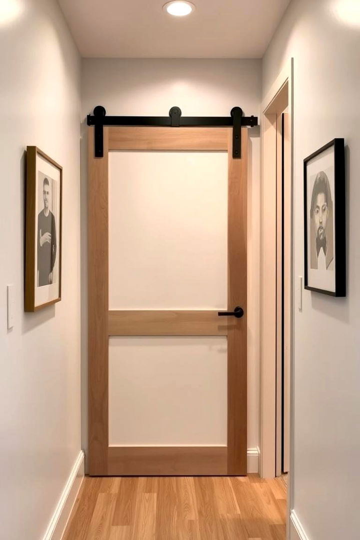 Space saving Barn Doors - 22 Barn Door Ideas
