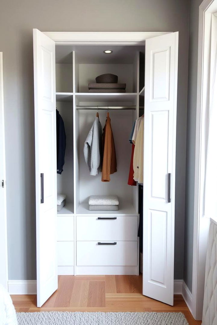 Space saving Corner Wardrobes - 22 Built-in Wardrobes Ideas