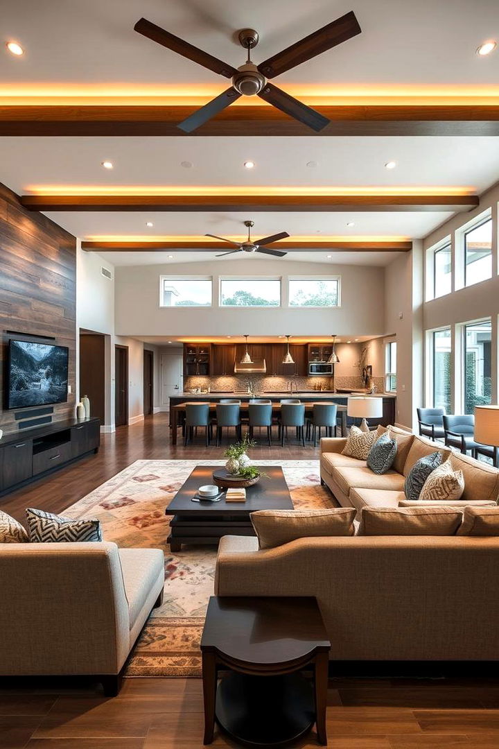 Spacious Family Room - 22 home addition ideas